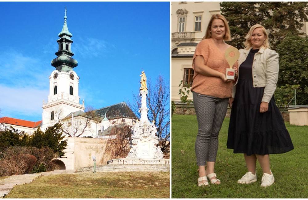 FOTO: Nitriansky hrad získal Zlatý špendlík. Ocenenie, ktorým sa môže pochváliť len osem pamiatok na Slovensku