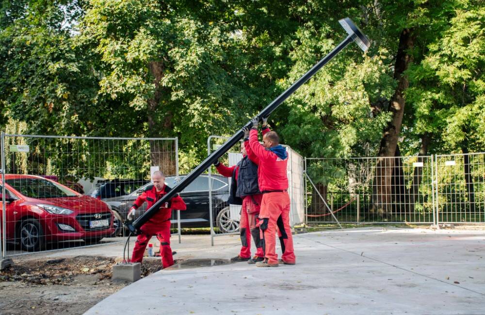 FOTO: Starý park v Nitre prechádza masívnou obnovou v hodnote 5,7 milióna eur