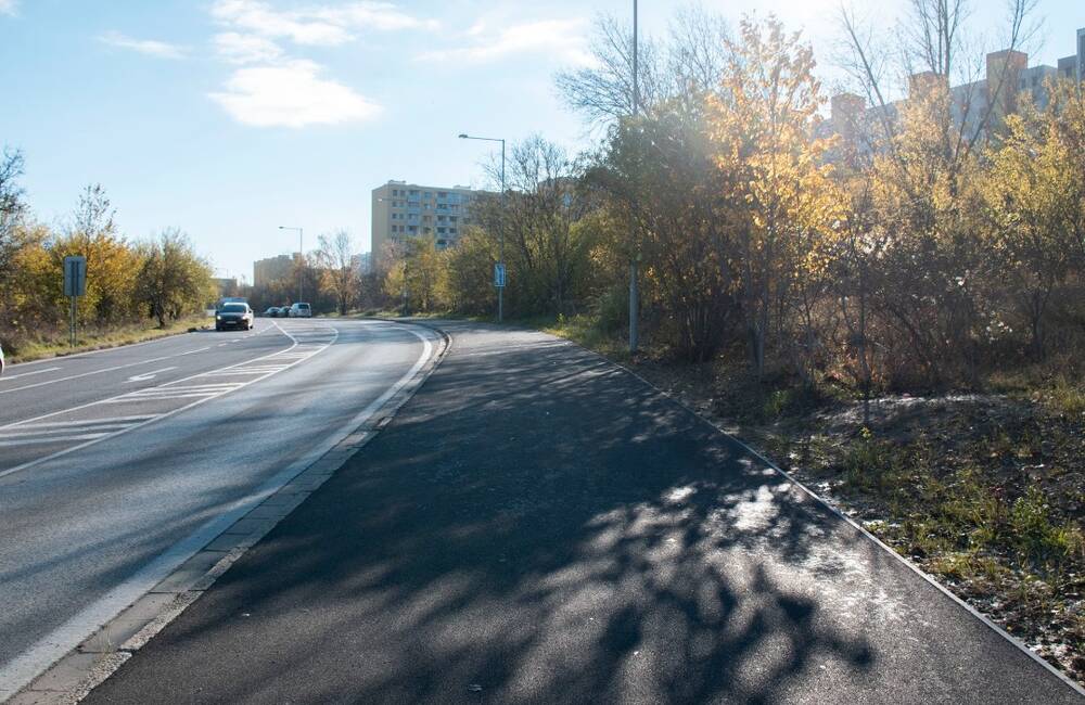 FOTO: Nová cyklotrasa v Nitre za viac než milión eur je takmer dokončená. Prepojí Mlynárce, Diely a Klokočinu