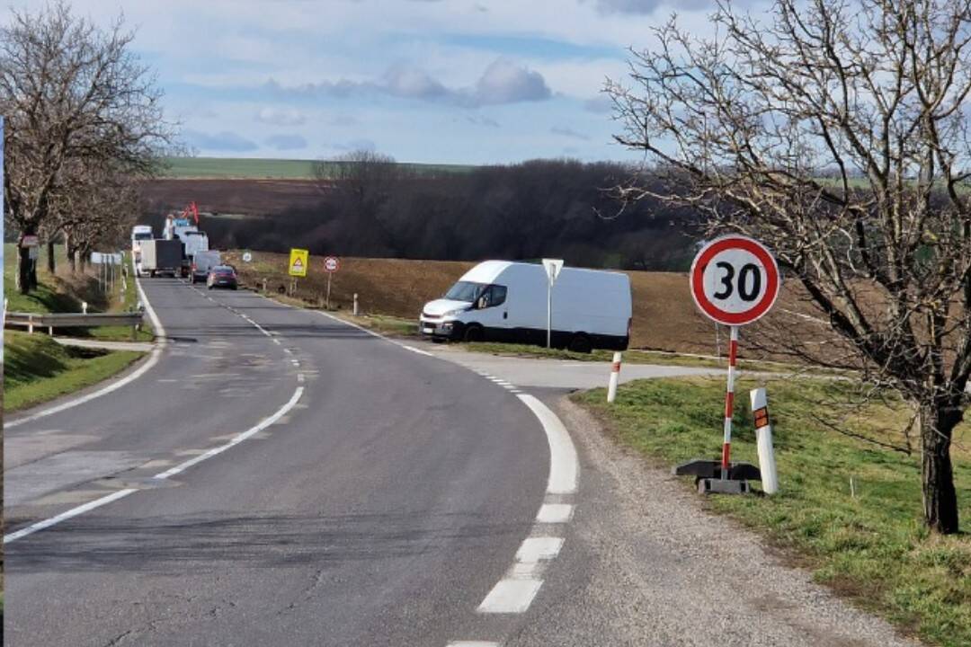 Foto: Kvôli rekonštrukcii cesty z Vrábeľ do Golianova vyrúbu takmer 500 stromov. Investícia bude stáť 5,5 milióna eur