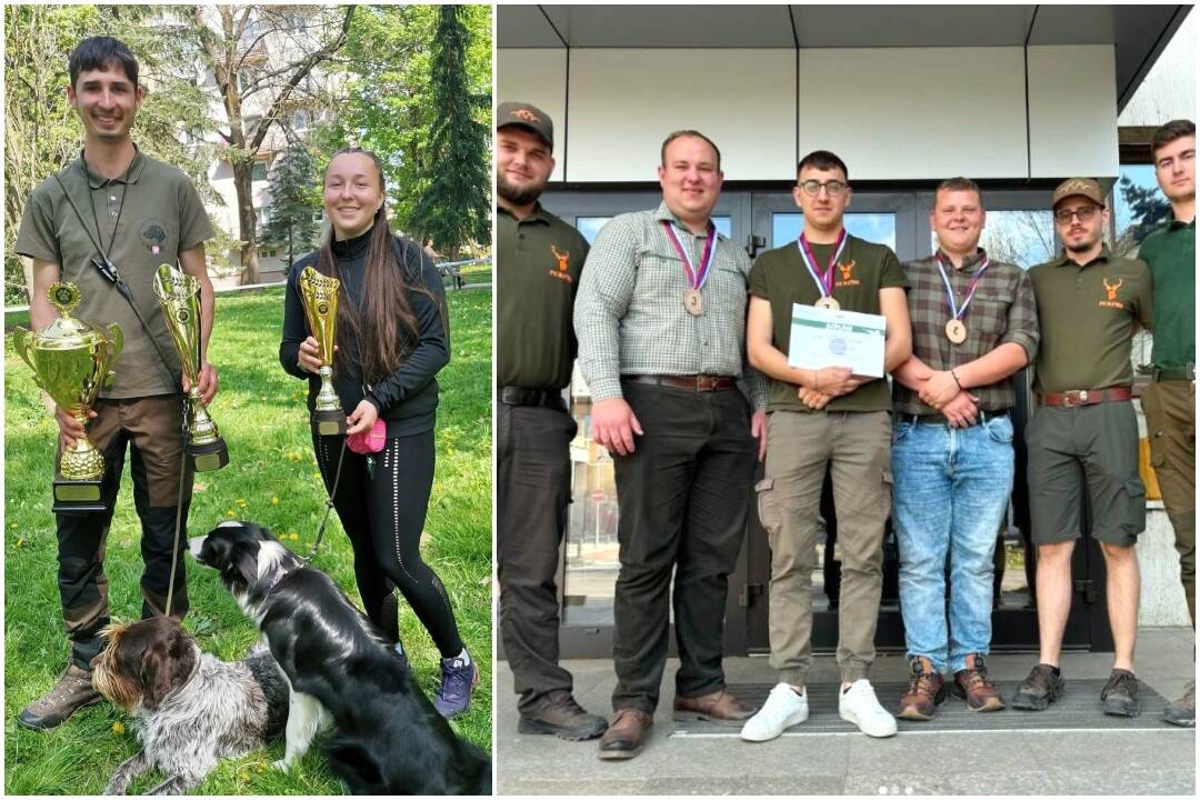 FOTO: Skvelý úspech kynológov a poľovníkov z SPU v Nitre. Zo Zvolena si odniesli až tri ceny 