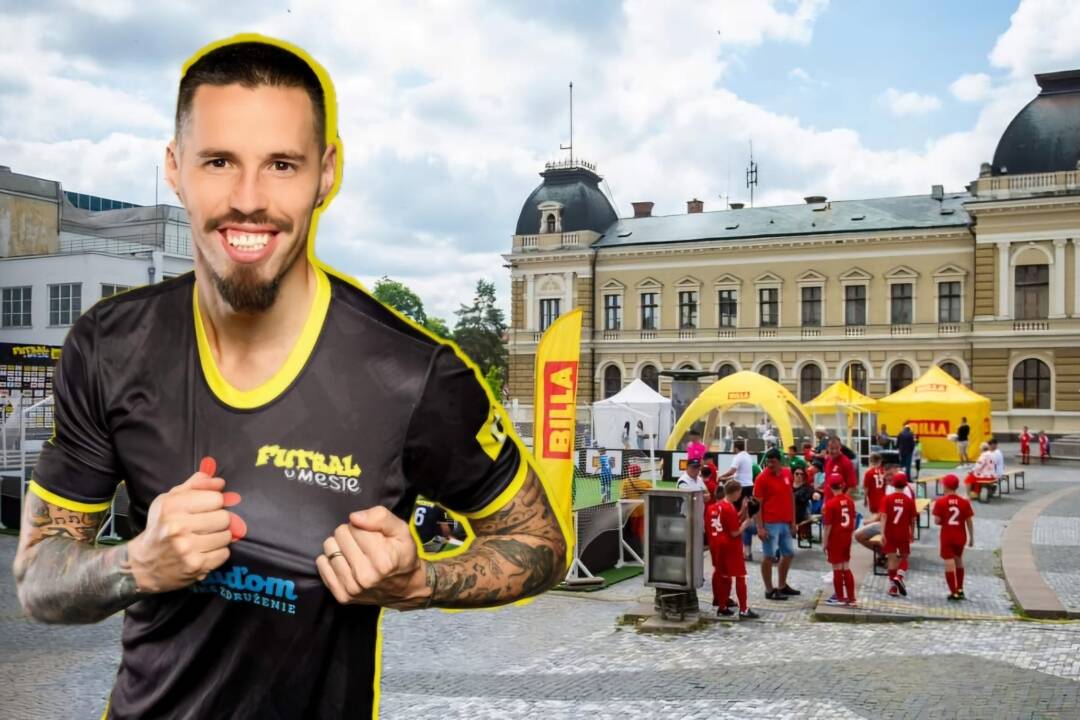 Foto: Marek Hamšík príde do Nitry: Na sobotňajšom turnaji Futbal v meste sa predvedú mladé talenty