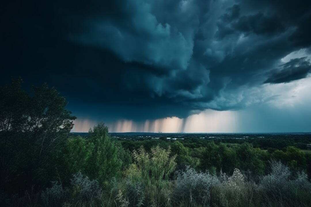 Foto: Meteorológovia na dnes vydali výstrahy pred búrkami v Nitrianskom kraji, nevyhne sa im žiaden okres