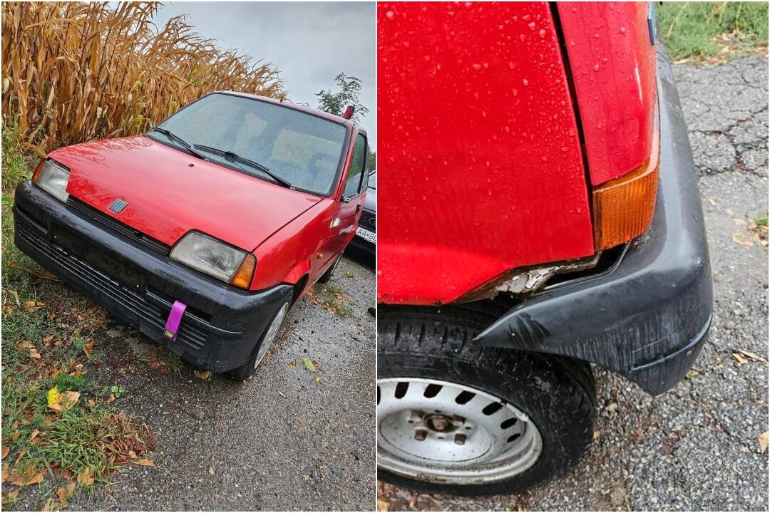 FOTO: Muž v Leviciach zaparkoval svoje auto na odľahlom mieste, neskôr ho našiel v dezolátnom stave