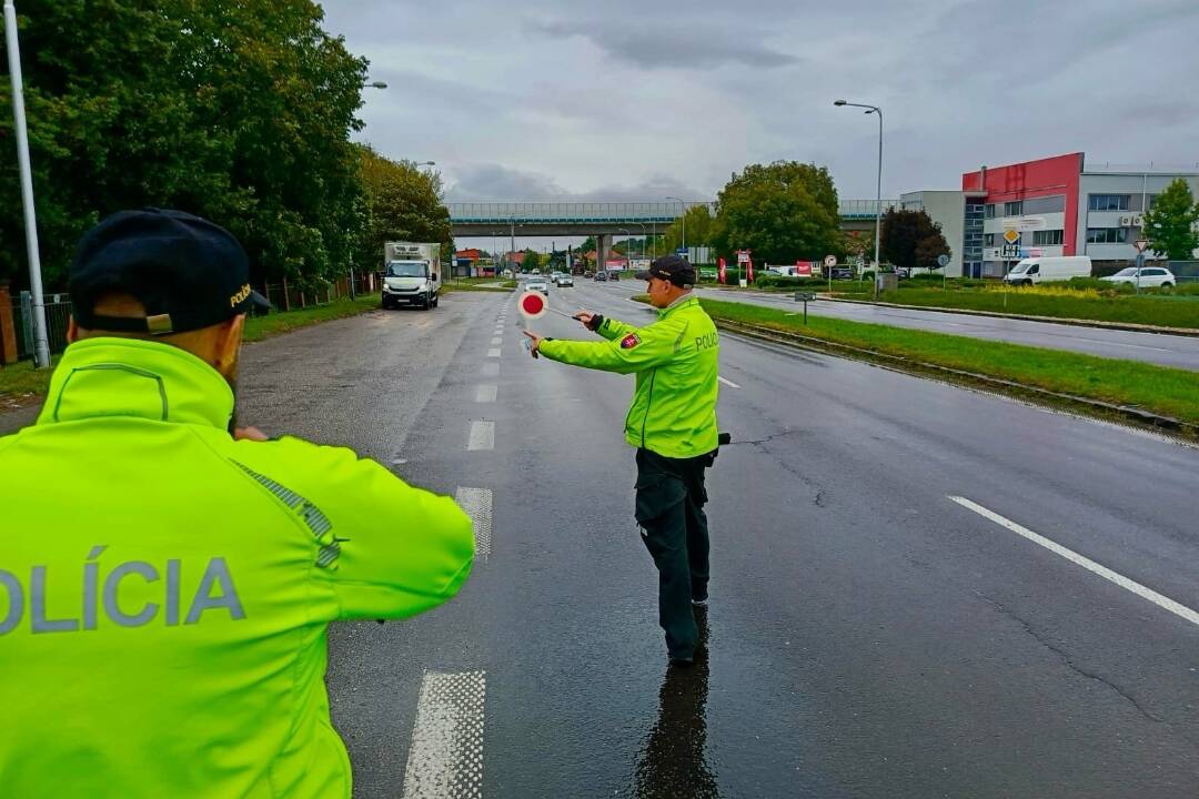 Vodiči pozor: V celom Nitrianskom okrese prebieha osobitná dopravná kontrola 