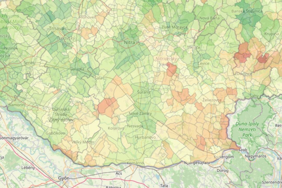 Foto: Kvalita života v Nitrianskom kraji: Najlepšie sa žije v Svätoplukove a Solčanoch, zle sú na tom najmä obce blízko hraníc