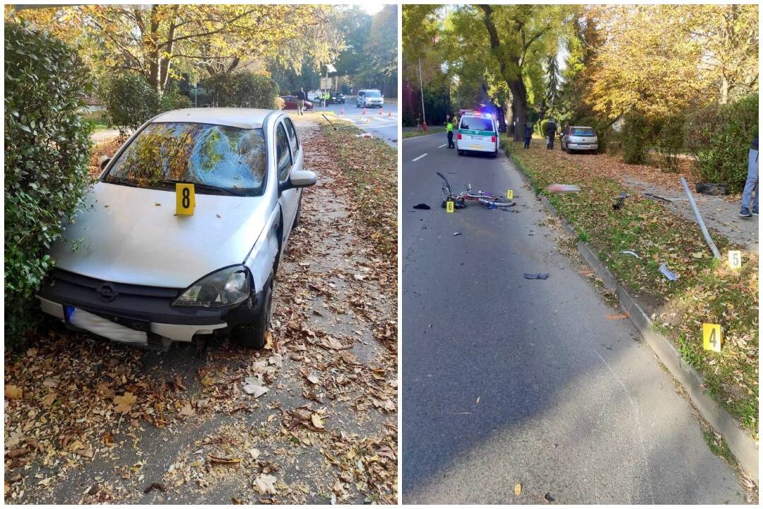 Foto: Tragická nehoda v Zlatých Moravciach: Po zrážke s autom zomrel 84-ročný muž, ktorý tlačil bicykel