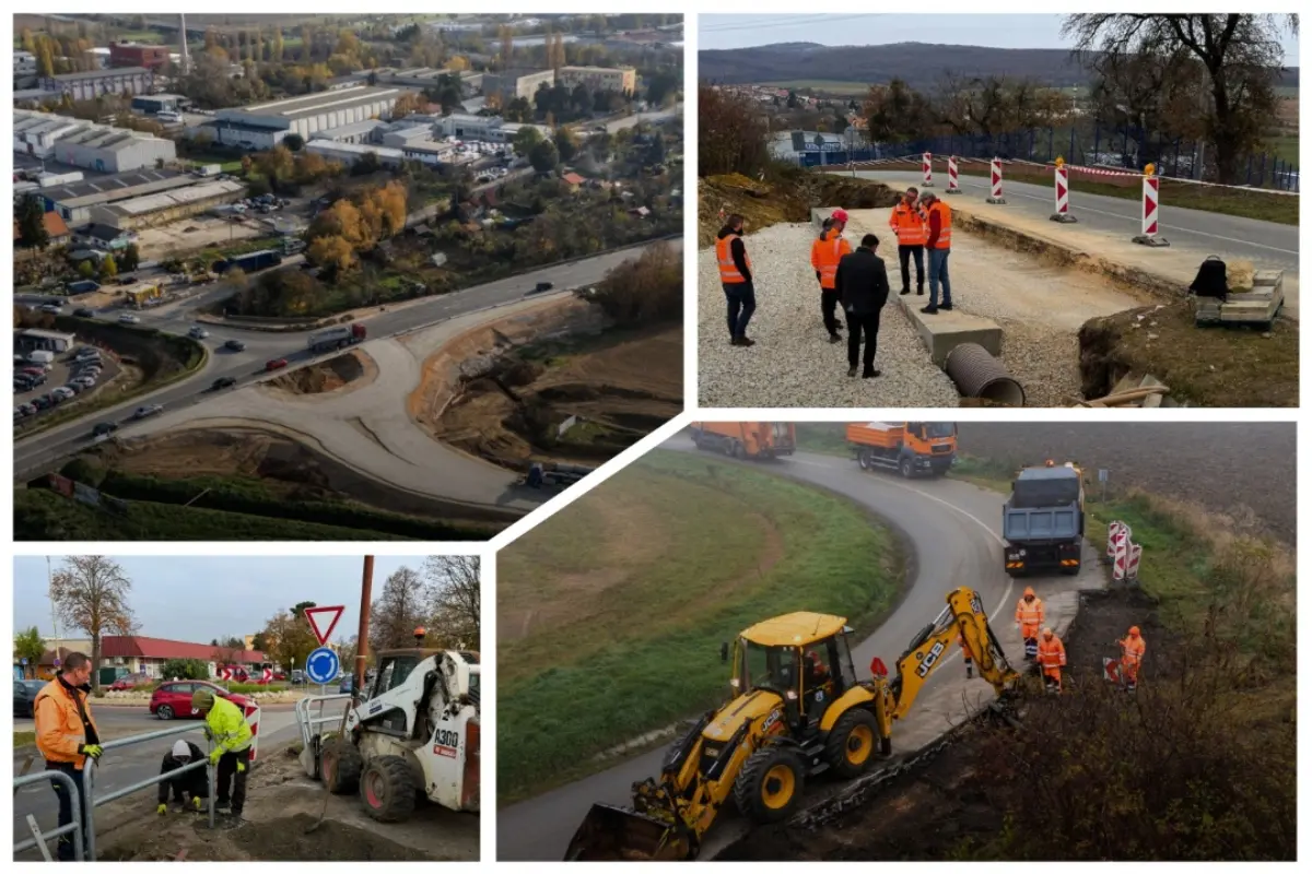 Foto: Župa opravila v Nitrianskom kraji 19 úsekov ciest a mostov. Aké kľúčové projekty má ešte rozpracované?