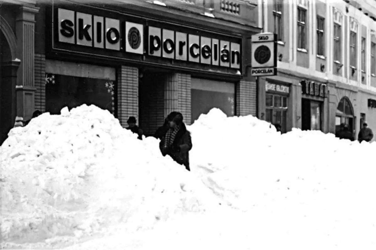 Foto: Snehová pohroma z januára 1987: Ako si Nitrania spomínajú na kopy snehu a mrazivé teploty?