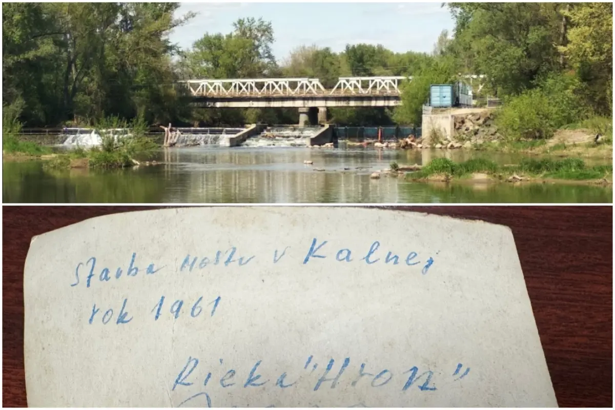 Foto: Most v Kalnej nad Hronom z roku 1961 je v havarijnom stave, obec prosí o opravu už 10 rokov