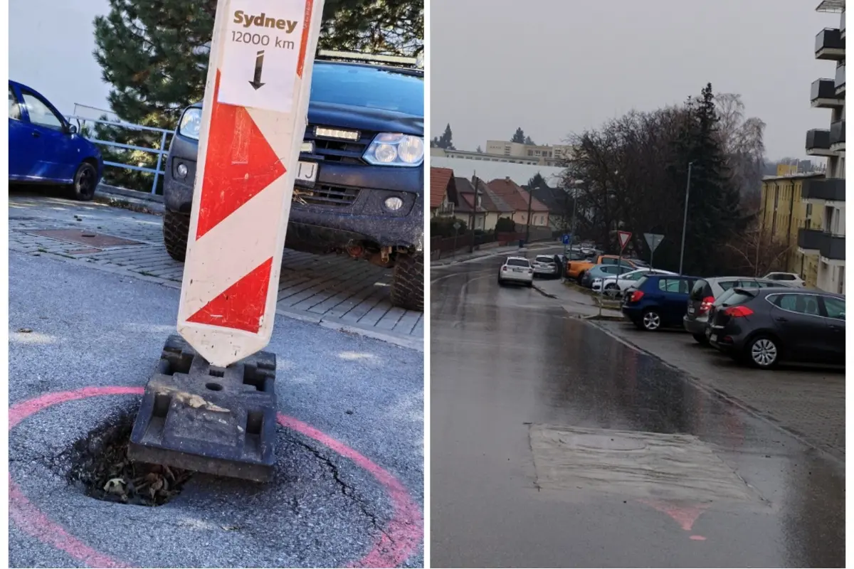 FOTO: Hlboká diera na Čermáni je už minulosťou, s výsledkom opráv nie sú všetci spokojní