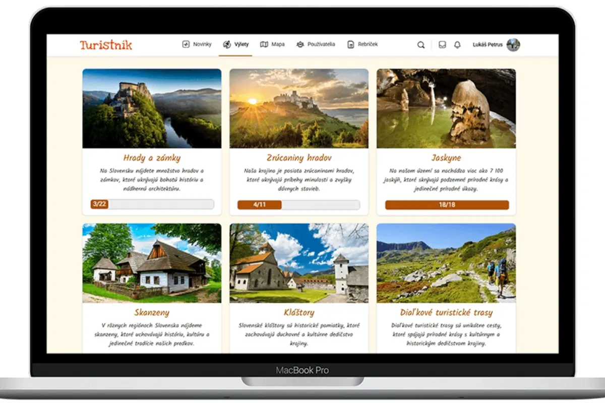 Milujete turistiku? Cestovateľ Lukáš vytvoril Turistnik, aby vám uľahčil plánovanie a objavovanie nových miest