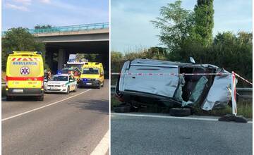 Hrozivo vyzerajúca nehoda pri Choči: Auto našli mimo cesty a prevrátené na boku