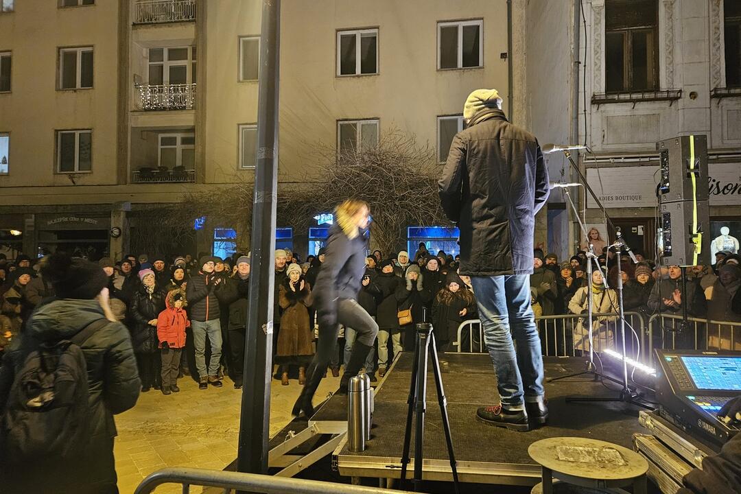 FOTO: Tretí protivládny protest "Zastavme ich" v Nitre, foto 13