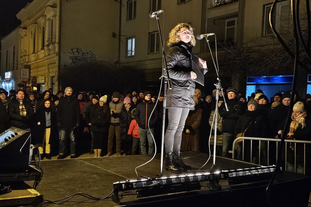 FOTO: Tretí protivládny protest "Zastavme ich" v Nitre, foto 21