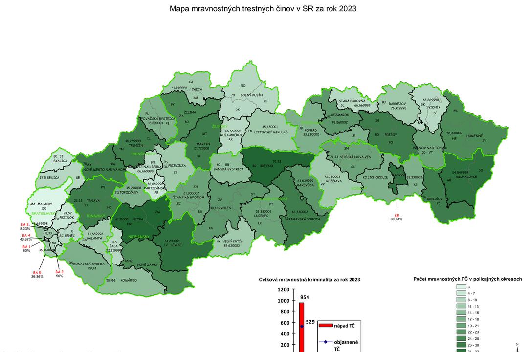 FOTO: Mapy trestných činov za rok 2023, foto 4