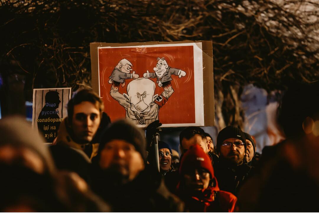 FOTO: Protesty 25. januára v Nitre, Nových Zámkoch a Leviciach, foto 2