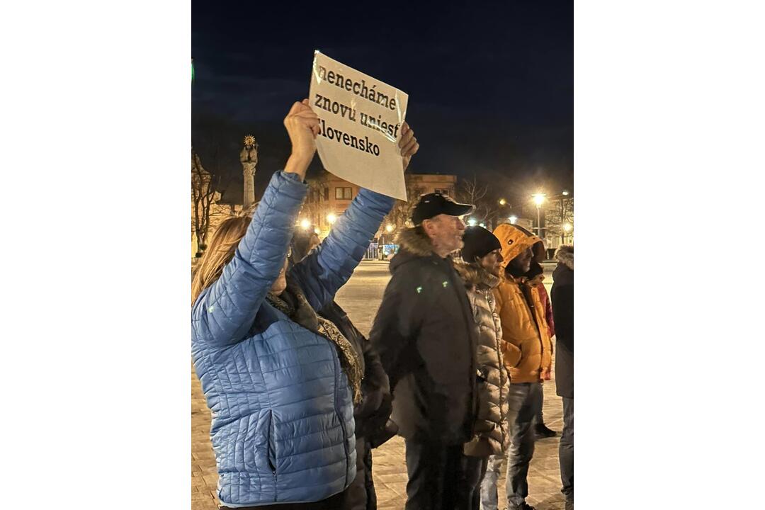 FOTO: Protesty 25. januára v Nitre, Nových Zámkoch a Leviciach, foto 7