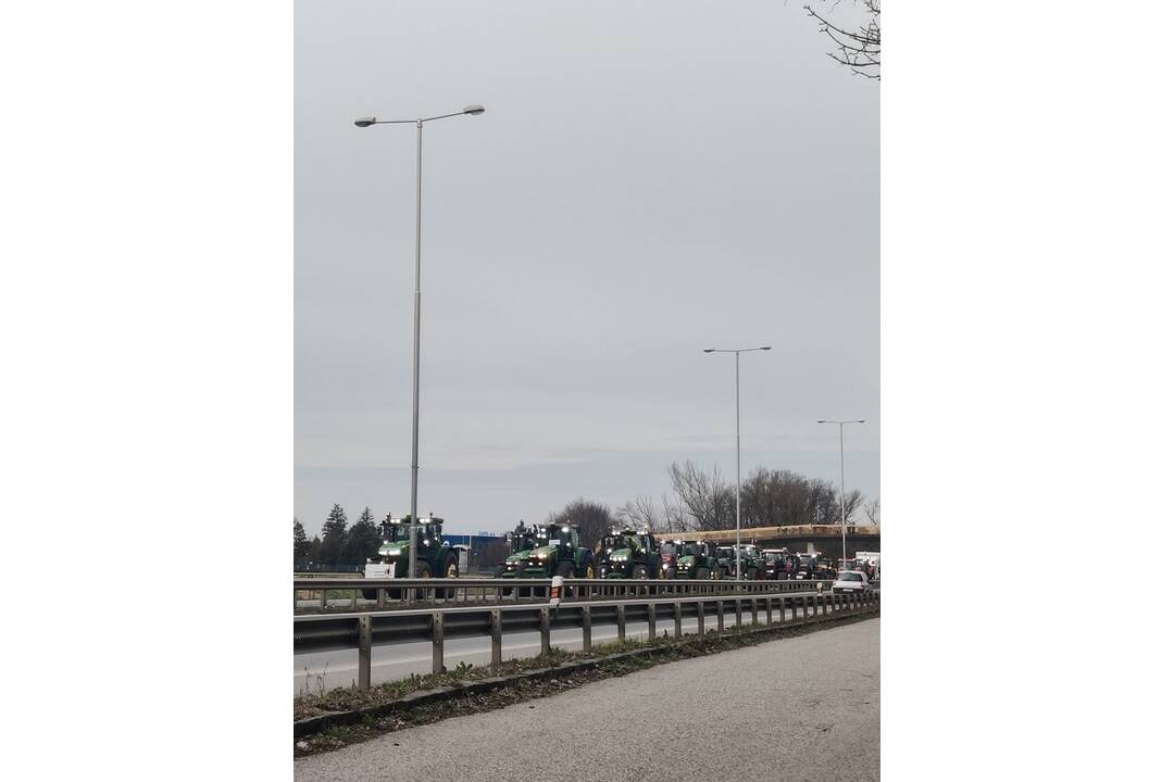 FOTO: Protest farmárov v Nitrianskom kraji, foto 10