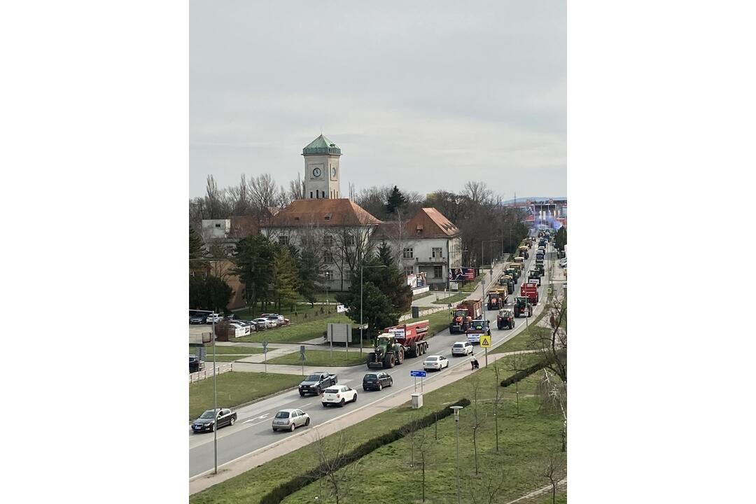 FOTO: Protest farmárov v Nitrianskom kraji, foto 20