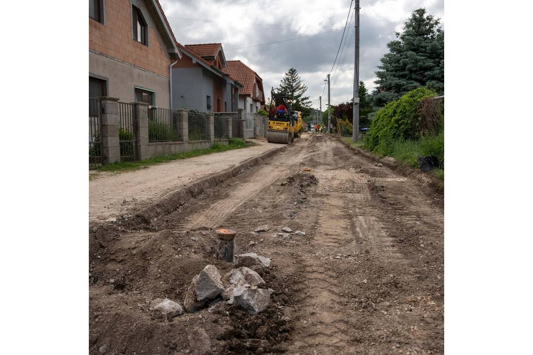 FOTO: Rekonštrukcia Bočnej ulice v Nitre, foto 1