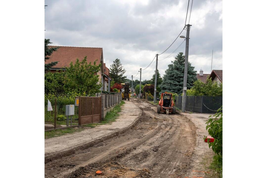 FOTO: Rekonštrukcia Bočnej ulice v Nitre, foto 2