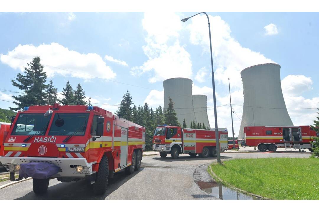 FOTO: Taktické cvičenie v jadrovej elektrárni Mochovce, foto 4