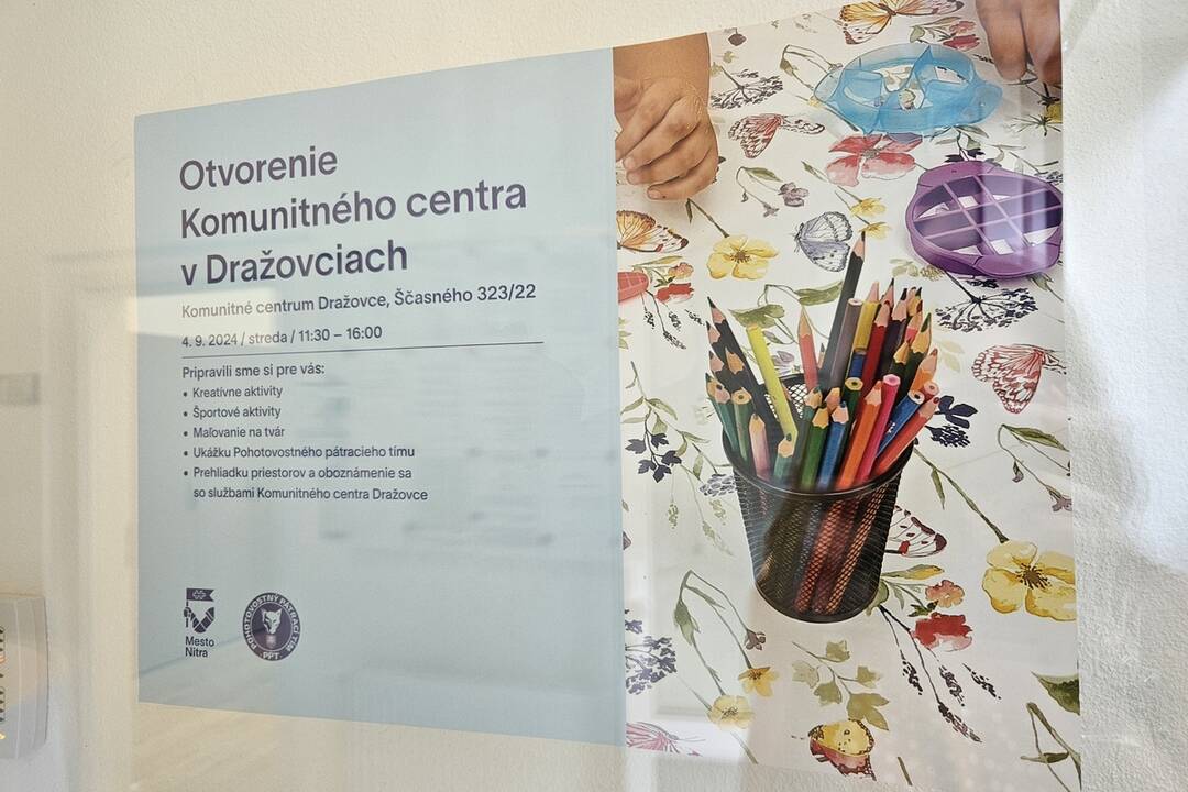 FOTO: Otvorenie Komunitného centra Dražovce. Takto to vyzeralo, foto 7