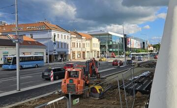 FOTO: Takto to vyzerá pred Priorom v Nitre. Nainštalovali tam systém pre ochranu koreňov stromov